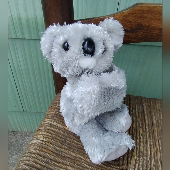 Wild Republic Grey Plush koala bear Wristlet Slap Bracelet 8in - Picture 3 of 15
